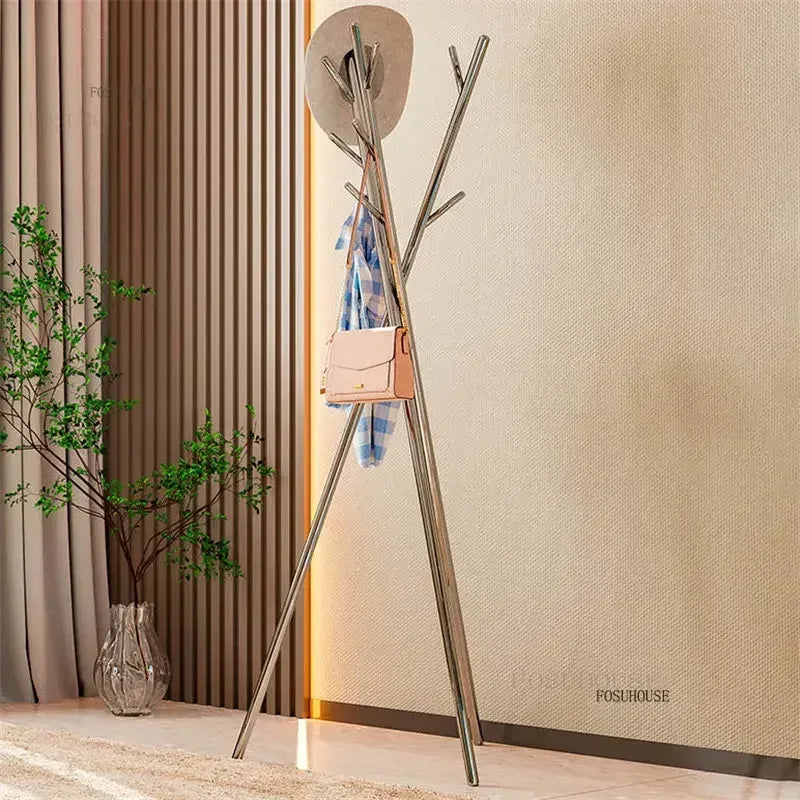 Porte-Manteau sur Pied Métal Design Hôtel – Penderie Premium Entrée