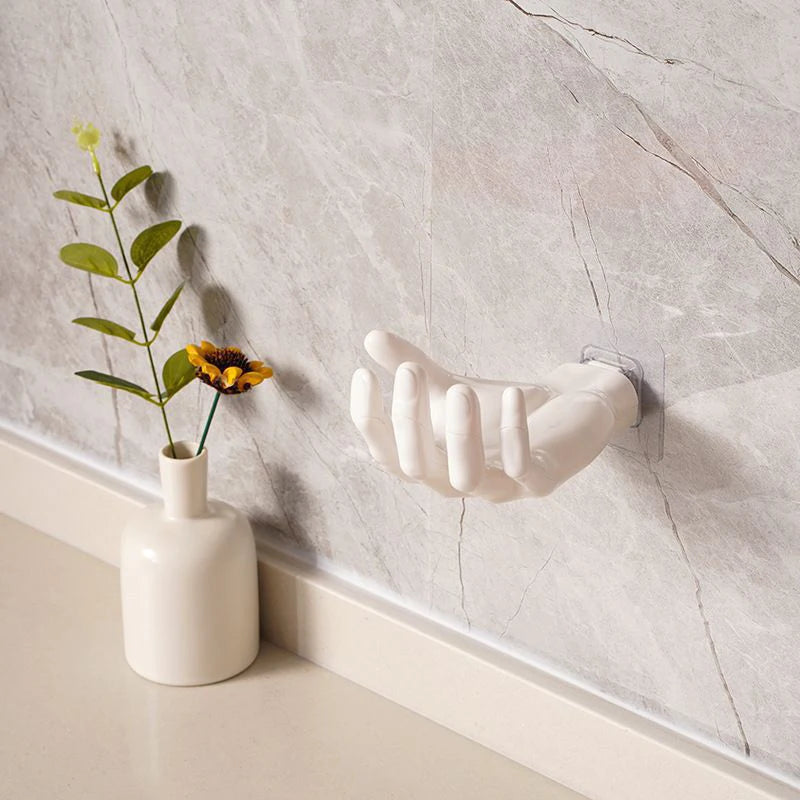 Patère Murale Main Design – Porte-Manteau Sans Percer, Entrée Chic