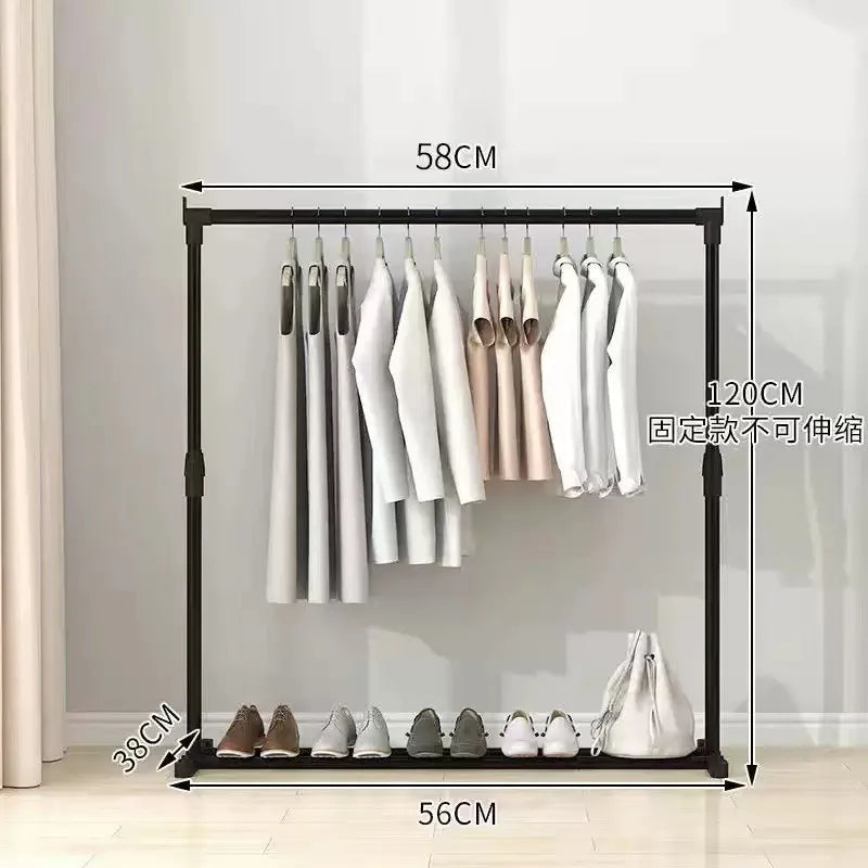 Porte-Manteau sur Pied Métal Moderne – entrée rangée sans percer