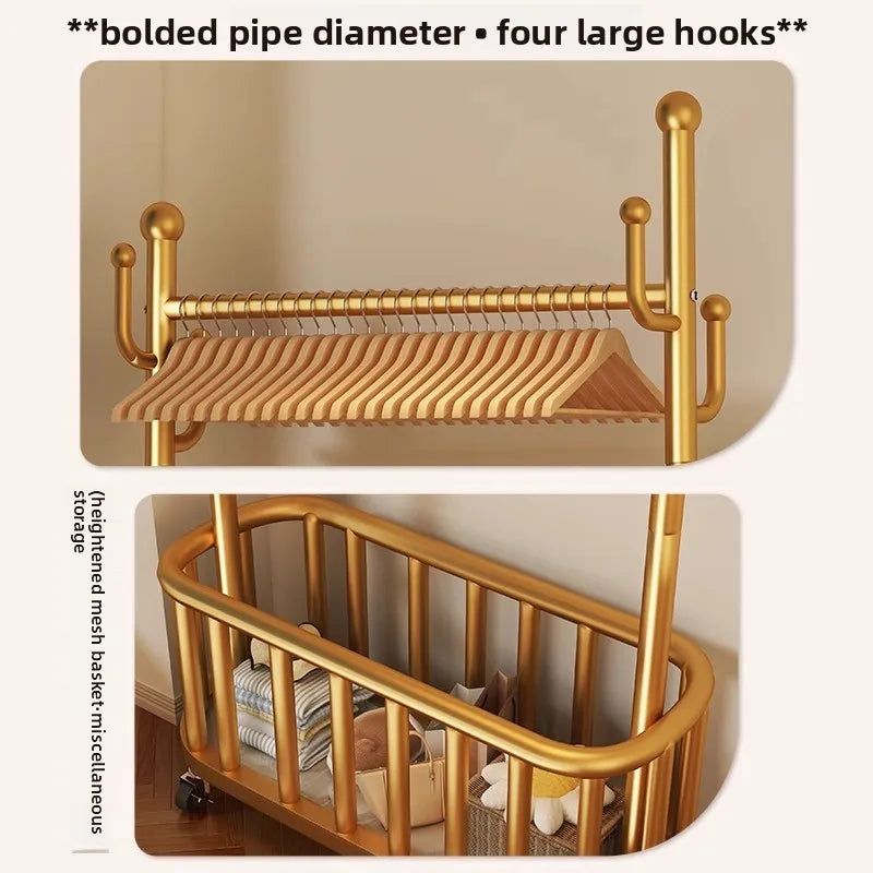 Porte-Manteau Sur Pied Métal Design – rangement et entrée organisée