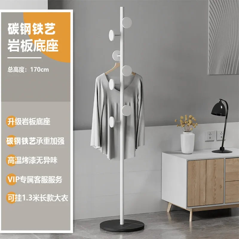 Porte-Manteau sur Pied Métal Design Moderne – Entrée Enfin Rangée