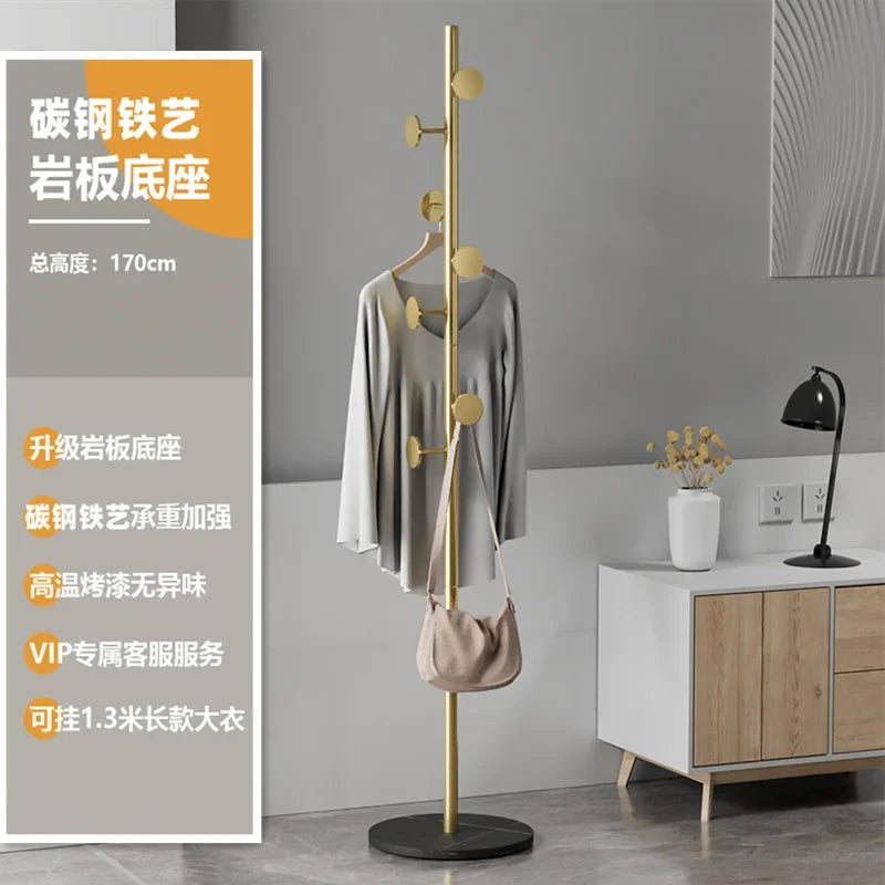 Porte-Manteau sur Pied Métal Design Moderne – Entrée Enfin Rangée