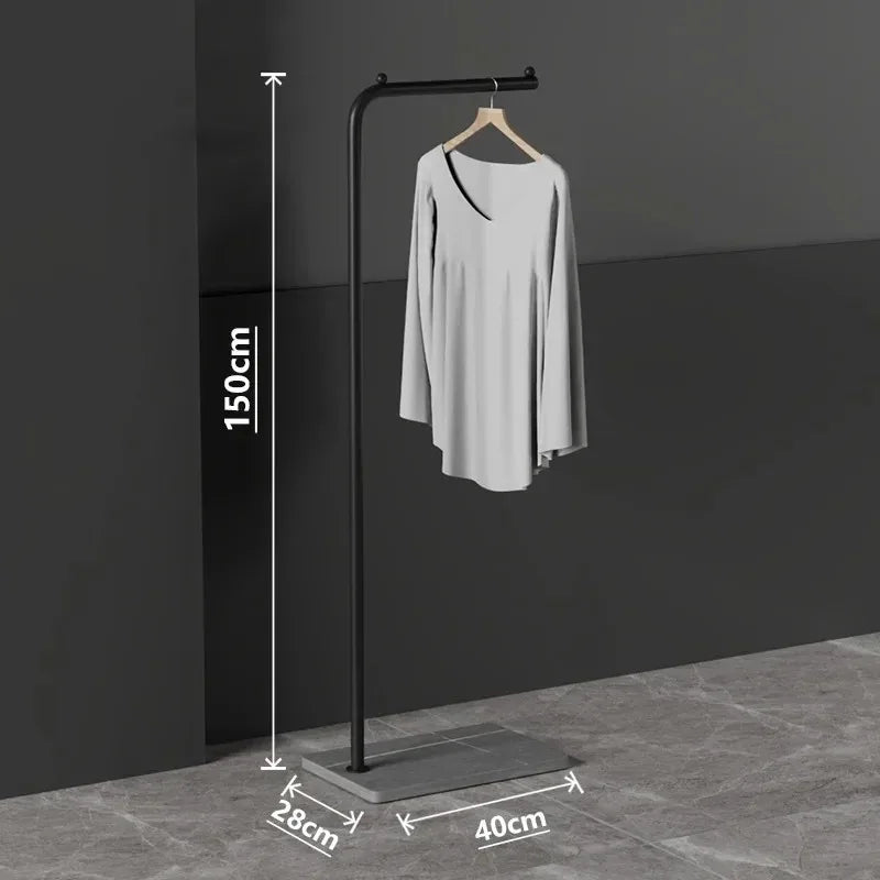 Porte-Manteau sur Pied Métal Perroquet – marbre stable pour entrée