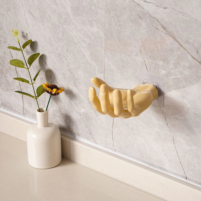 Patère Murale Main Design – Porte-Manteau Sans Percer, Entrée Chic