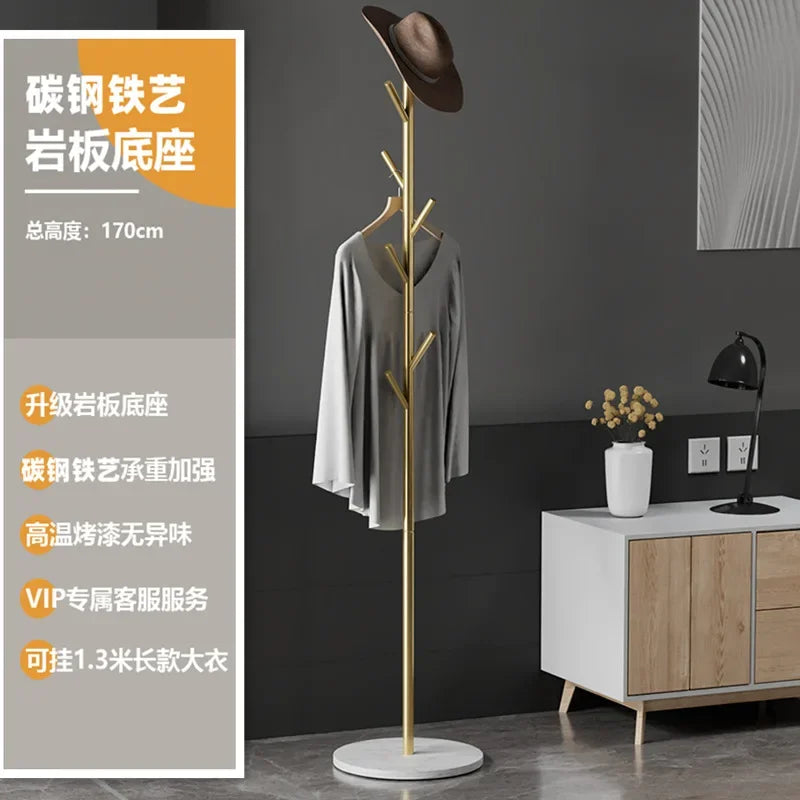 Porte-Manteau sur Pied Métal Design Moderne – Entrée Enfin Rangée