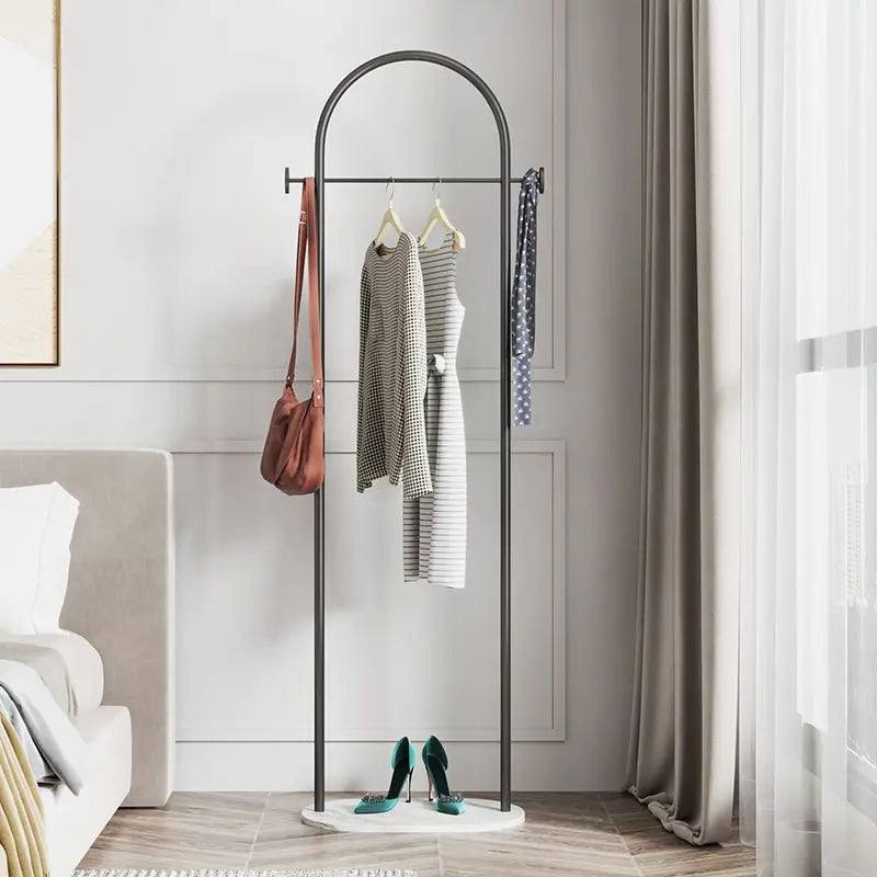 Porte-Manteau sur Pied Métal Design – Entrée et Chambre sans Percer