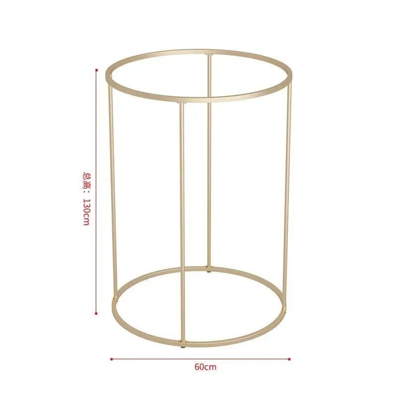 Porte-Manteau sur Pied Rond Métal Design Moderne – Portant de Boutique