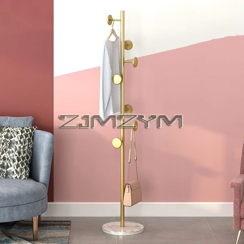 Porte-Manteau Sur Pied Métal Design Moderne – Coins Anti-Chocs