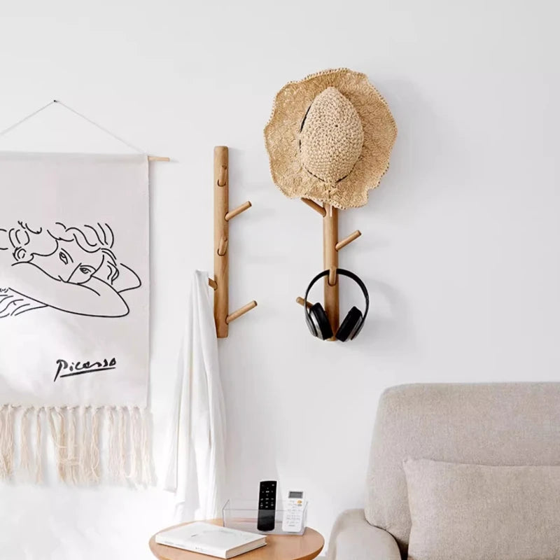 Porte-Manteau Mural Bois Design Arbre – votre entrée enfin dégagée