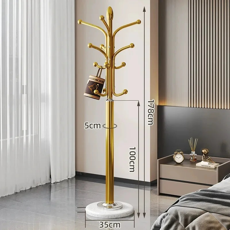 Porte-Manteau sur Pied Métal Design Perroquet – Entrée sans percer