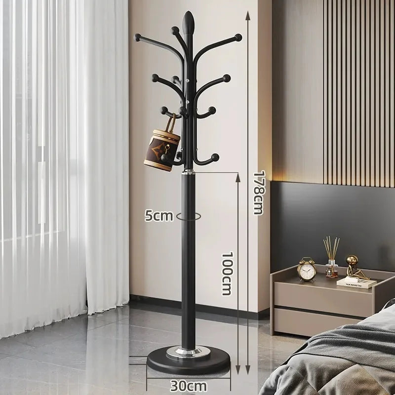 Porte-Manteau sur Pied Métal Design Perroquet – Entrée sans percer