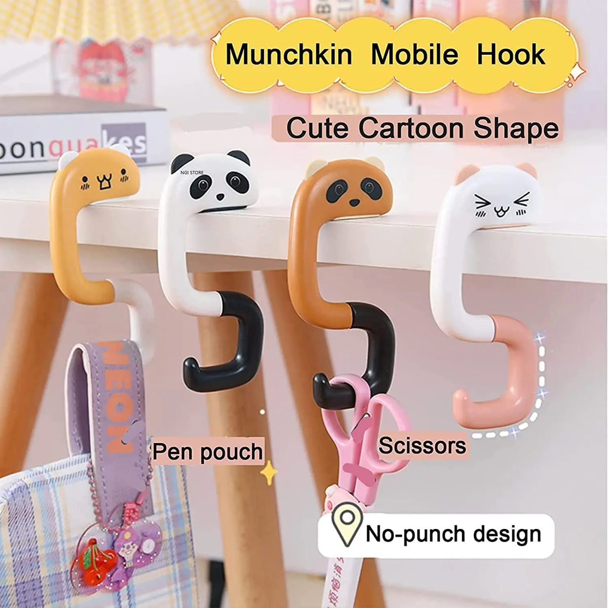 Foldable Handbag Hook for Table – Keep Your Bag Clean at the Restaurant