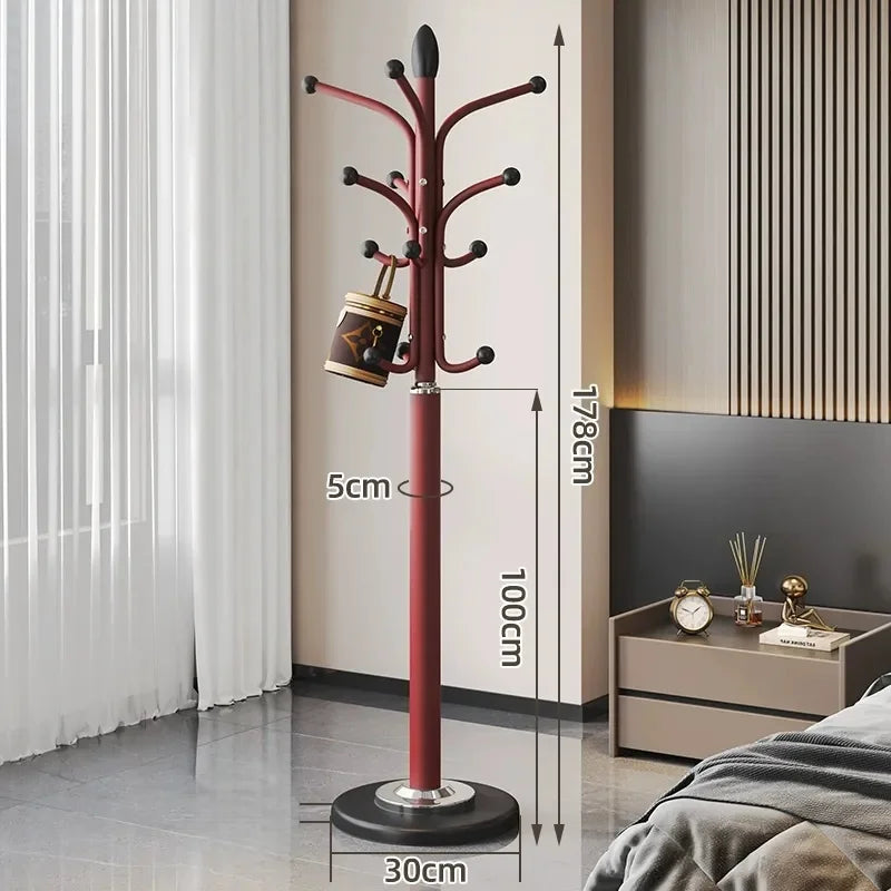 Porte-Manteau sur Pied Métal Design Perroquet – Entrée sans percer