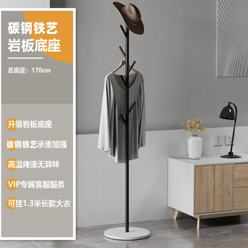 Porte-Manteau sur Pied Métal Design Moderne – Entrée Enfin Rangée