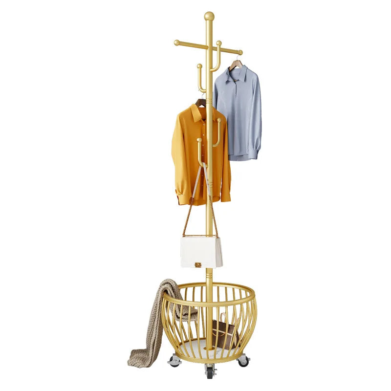 Porte-Manteau sur Pied Métal Design Moderne – Chambre Sans Fouillis