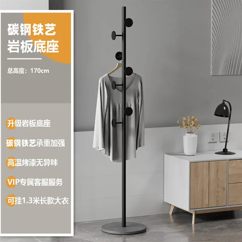 Porte-Manteau sur Pied Métal Design Moderne – Entrée Enfin Rangée