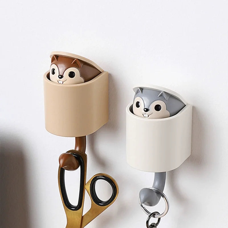 Patère Murale Adhésive Animaux Enfant – Porte-Manteau Sans Percer