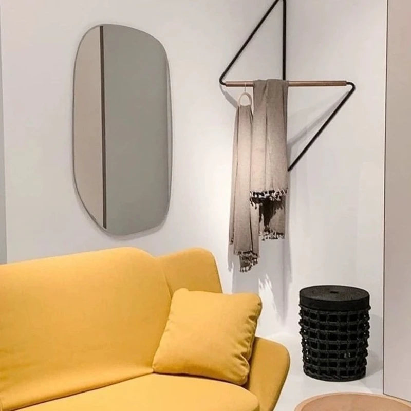 Porte-Manteau Mural Métal Moderne Minimaliste – Design Épuré 3 Tailles