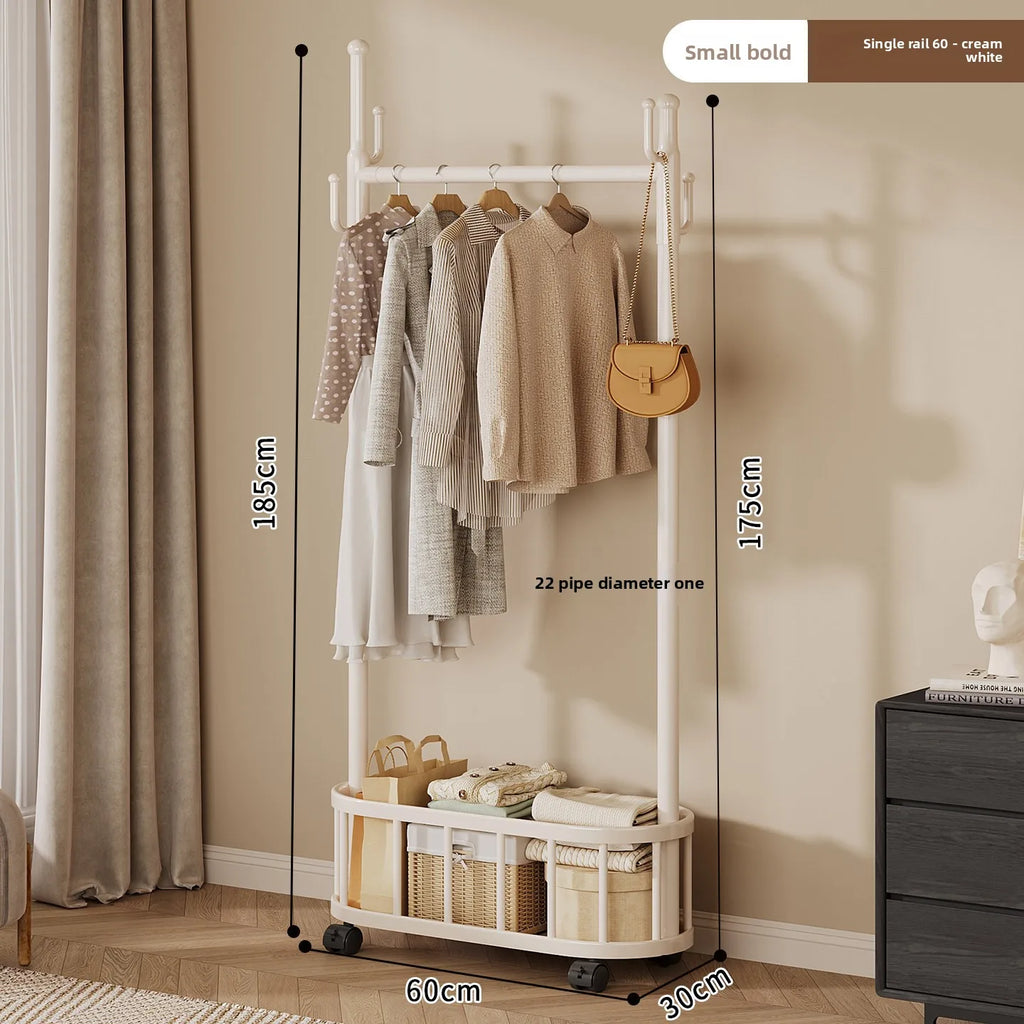 Porte-Manteau sur Pied à Roulettes Design – Chambre et Entrée