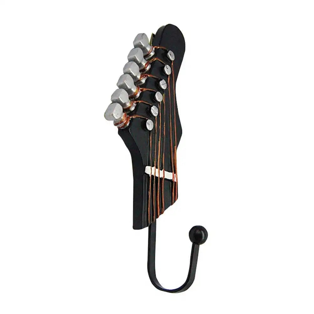 Porte-Manteau Mural Original Design Guitare – Lot de 3 Crochets Déco
