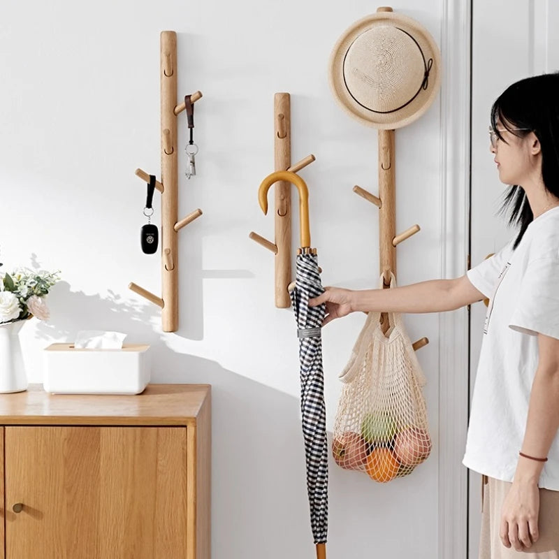 Porte-Manteau Mural Bois Design Arbre – votre entrée enfin dégagée