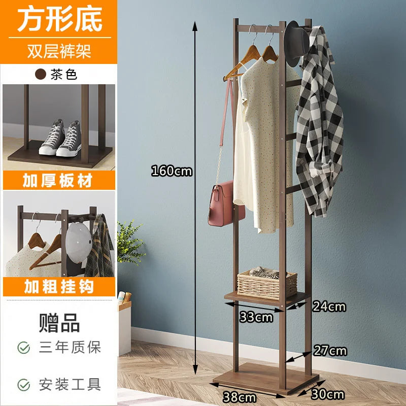 Porte-Manteau sur Pied Métal Moderne – entrée rangée sans percer