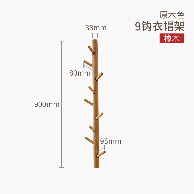 Porte-Manteau Mural Bois Design Arbre – votre entrée enfin dégagée