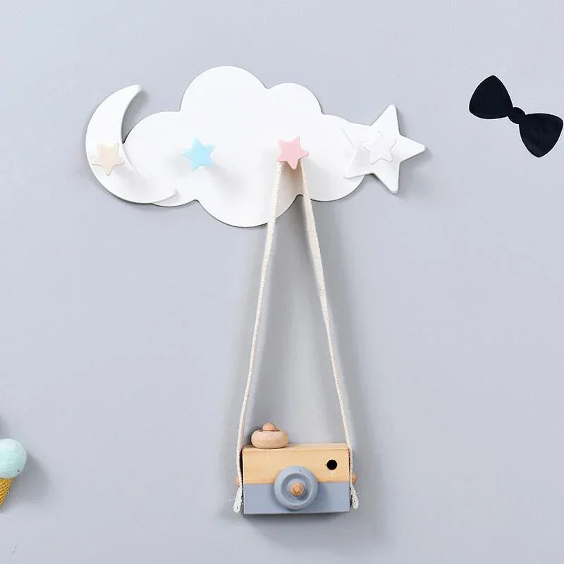 Patère Murale Nuage Adhésive Sans Percer – Manteaux, Sacs & Serviettes