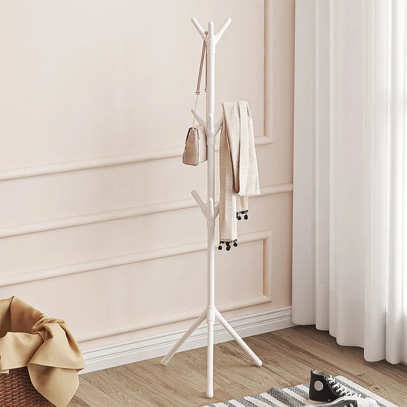 Porte-Manteau sur Pied Métal Design Pliable – Gain de Place Entrée