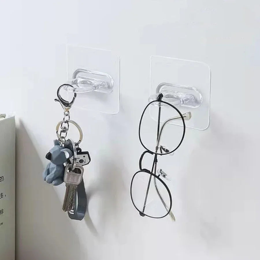 Patère Murale Adhésive Sans Percer – Porte-Manteau Salle de Bain