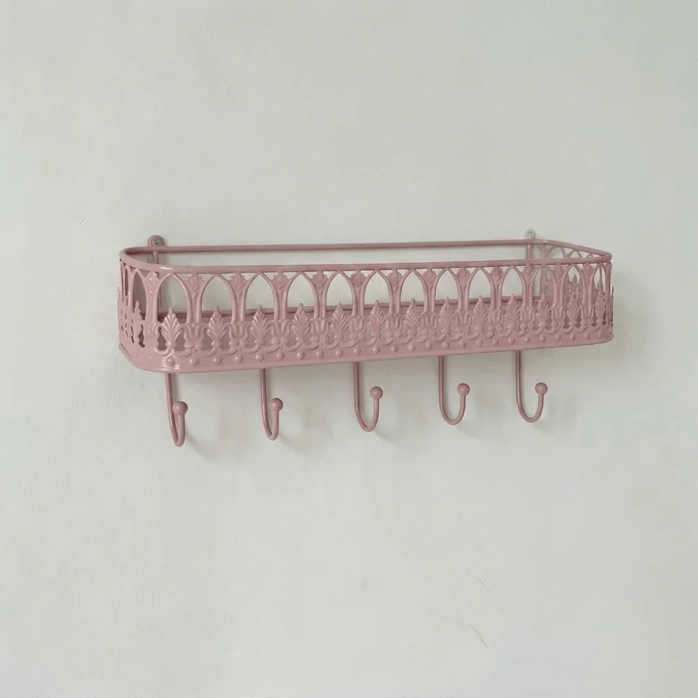 Porte-Manteau Mural Métal Vintage Original – Patère Rétro 5 Crochets