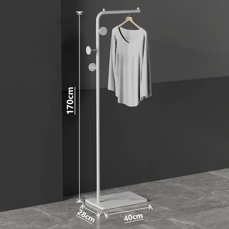 Porte-Manteau sur Pied Métal Perroquet – marbre stable pour entrée