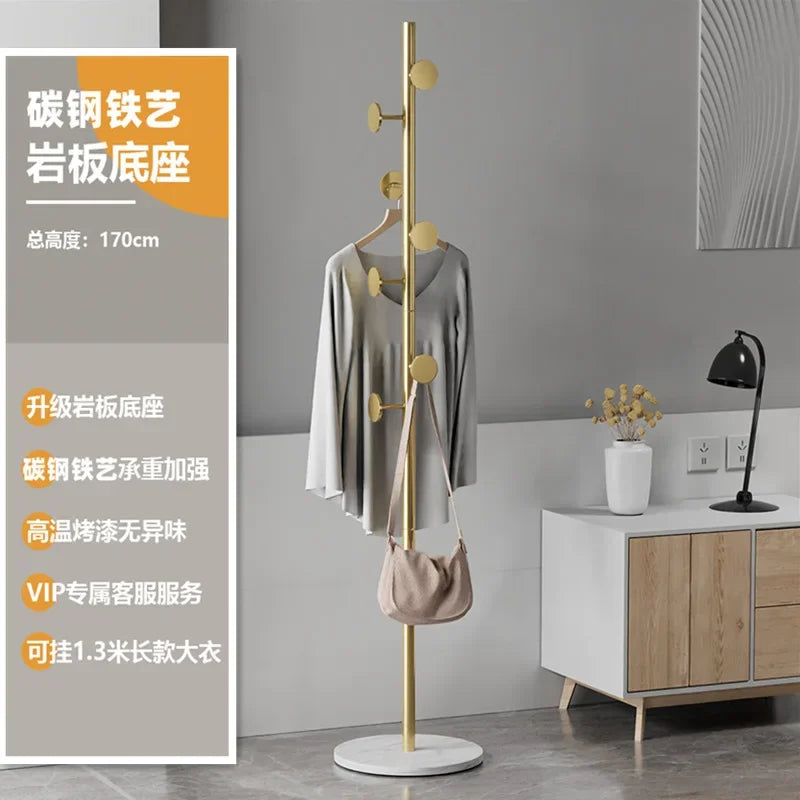 Porte-Manteau sur Pied Métal Design Moderne – Entrée Enfin Rangée