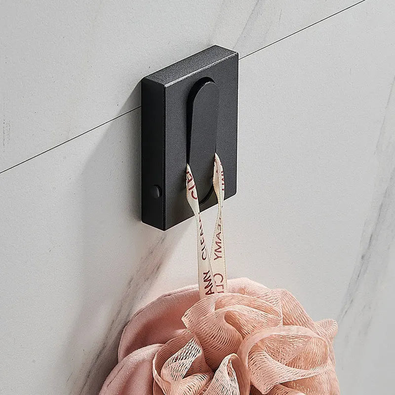 Patère Murale Pliable Métal – Porte-Manteau Invisible 5 Crochets