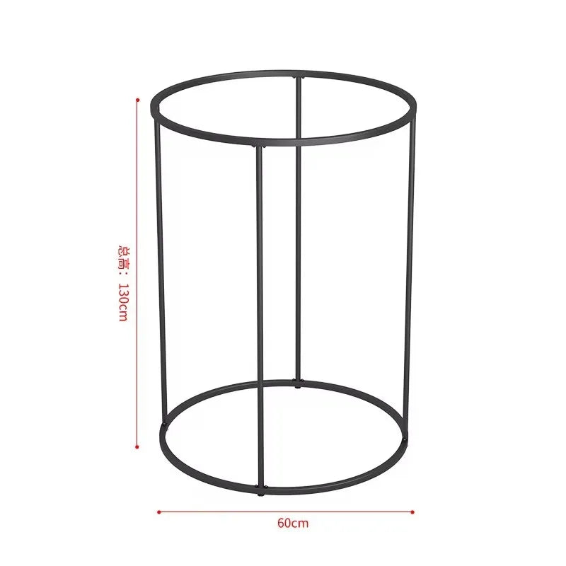 Porte-Manteau sur Pied Rond Métal Design Moderne – Portant de Boutique
