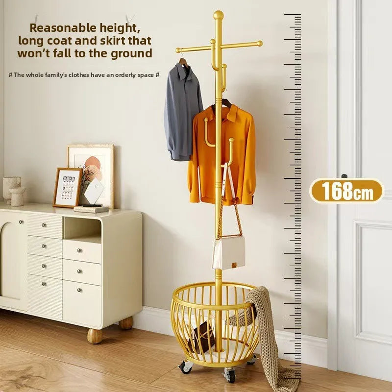 Porte-Manteau sur Pied Métal Design Moderne – Chambre Sans Fouillis