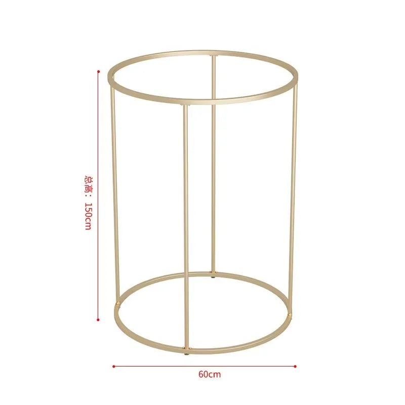Porte-Manteau sur Pied Rond Métal Design Moderne – Portant de Boutique