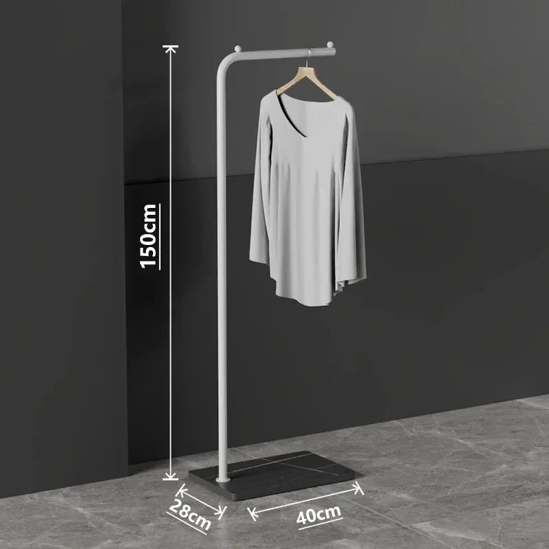 Porte-Manteau sur Pied Métal Perroquet – marbre stable pour entrée