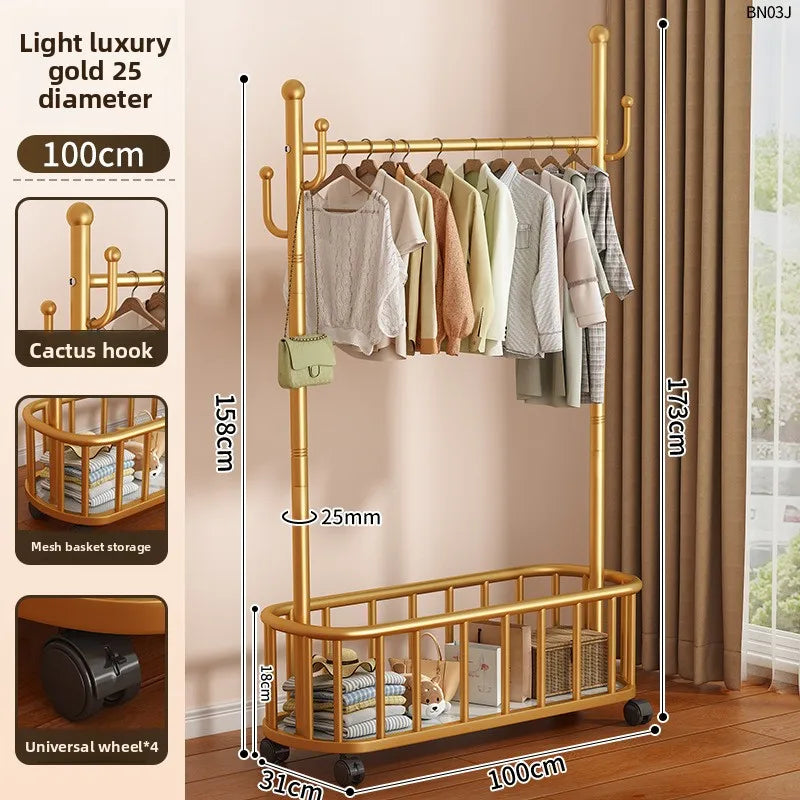 Porte-Manteau Sur Pied Métal Design – rangement et entrée organisée
