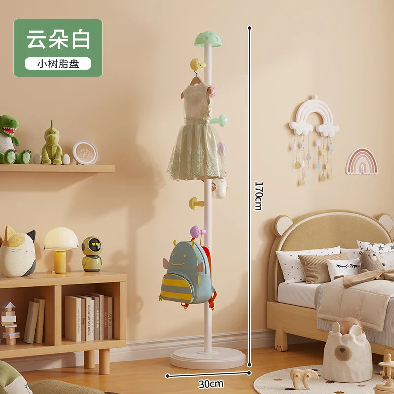 Children's Wooden Freestanding Coat Rack – Effortlessly Tidy Room