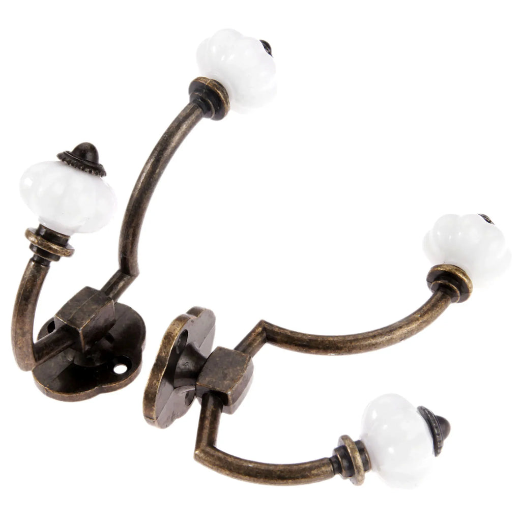 Patère Murale Bronze Rétro Vintage – Porte-Manteau Mural, Lot de 2