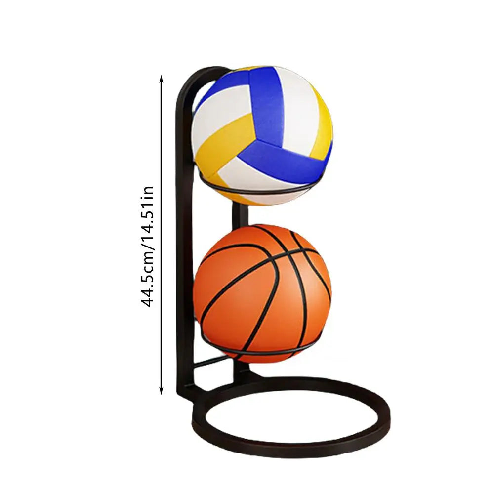 Porte-Ballons Sur Pied Métal – Rangement Basket Foot Volley Chambre