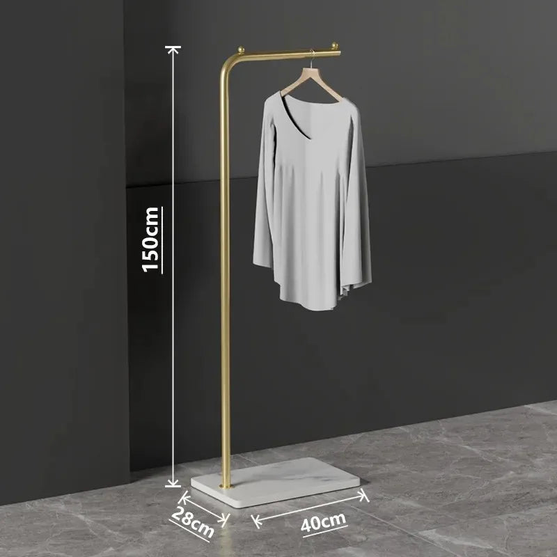 Porte-Manteau sur Pied Métal Perroquet – marbre stable pour entrée