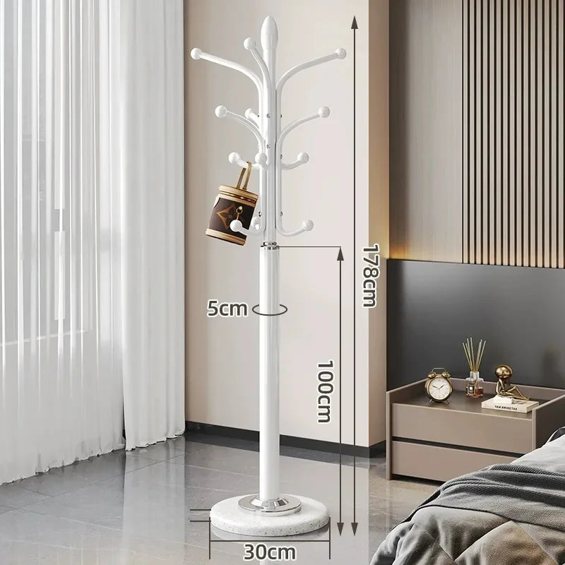 Porte-Manteau sur Pied Métal Design Perroquet – Entrée sans percer
