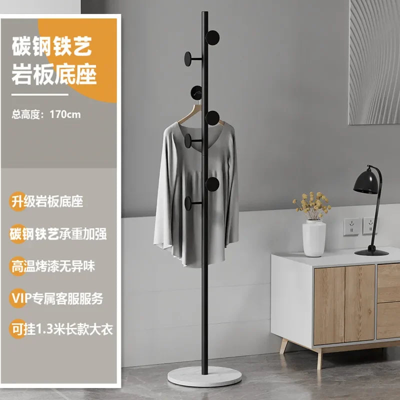 Porte-Manteau sur Pied Métal Design Moderne – Entrée Enfin Rangée