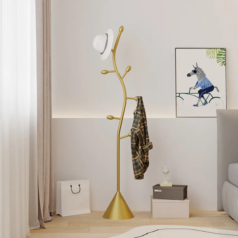 Tree-Shaped Metal Coat Rack – space-saving for the entryway