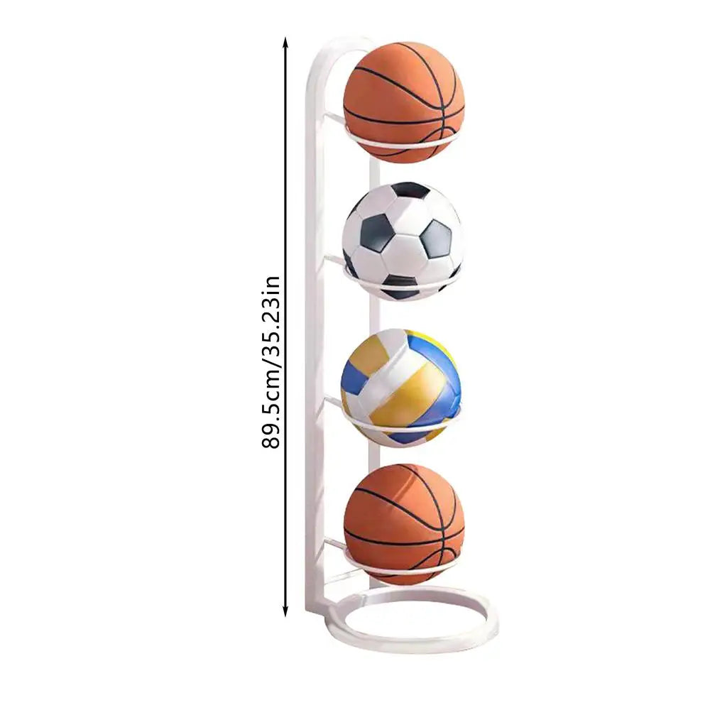 Porte-Ballons Sur Pied Métal – Rangement Basket Foot Volley Chambre