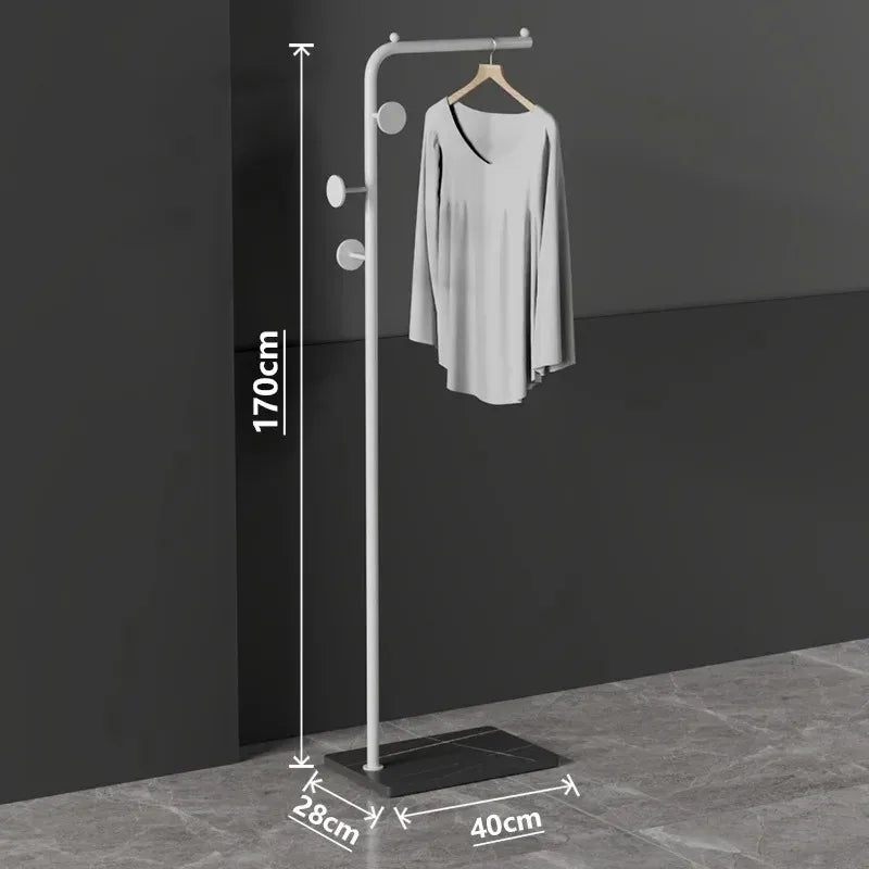 Porte-Manteau sur Pied Métal Perroquet – marbre stable pour entrée
