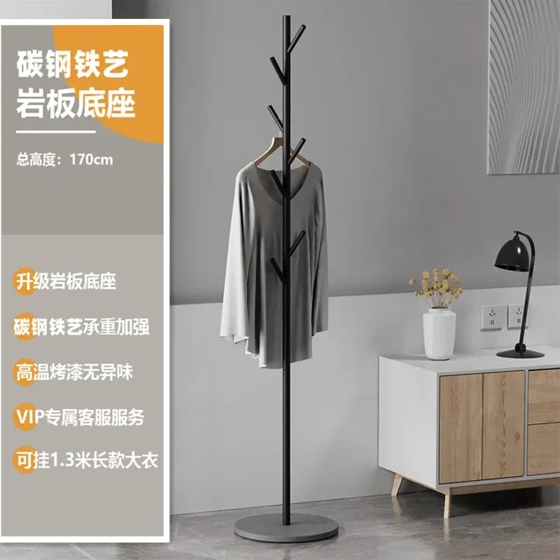 Porte-Manteau sur Pied Métal Design Moderne – Entrée Enfin Rangée