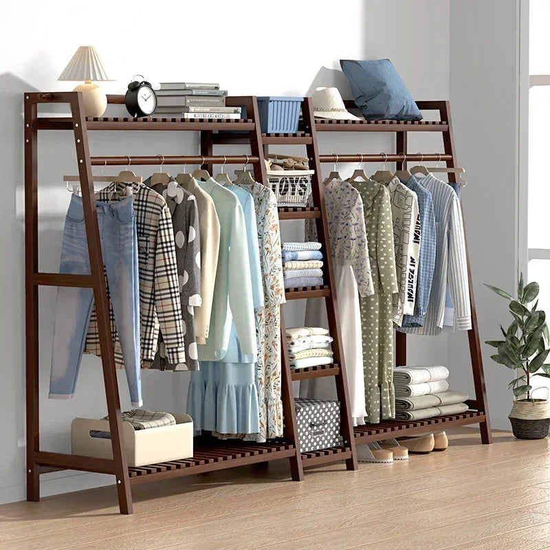 Porte-Manteau Mural Bois avec Étagère – entrée rangée en un geste